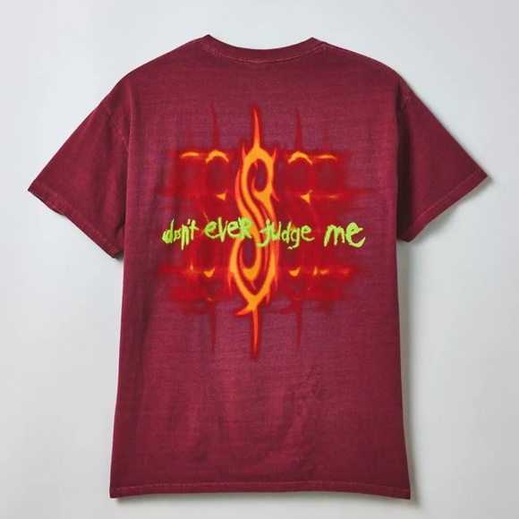 NWOT Slipknot Don't Ever Judge Me Graphic Tee - Picture 2 of 10